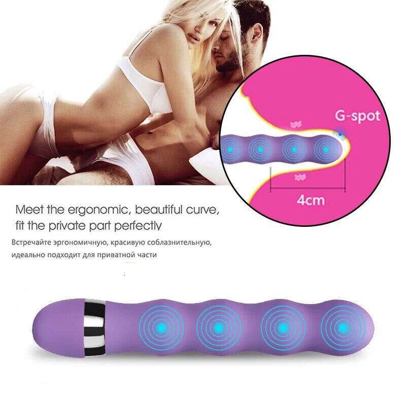 Vibrator Soft Silicone dildo for women orgasm couples plug long Multi-speed G-spot Female Masturbator Clit Pussy Adult