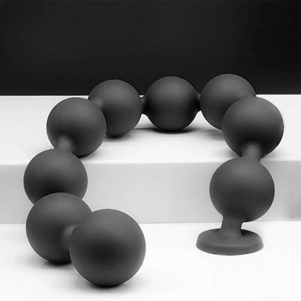 9 Balls anal plug long and huge sex toys for men gay butt balls BDSM Prostate massage G-spot masturbation spawning 18+ sex shopXJ250806