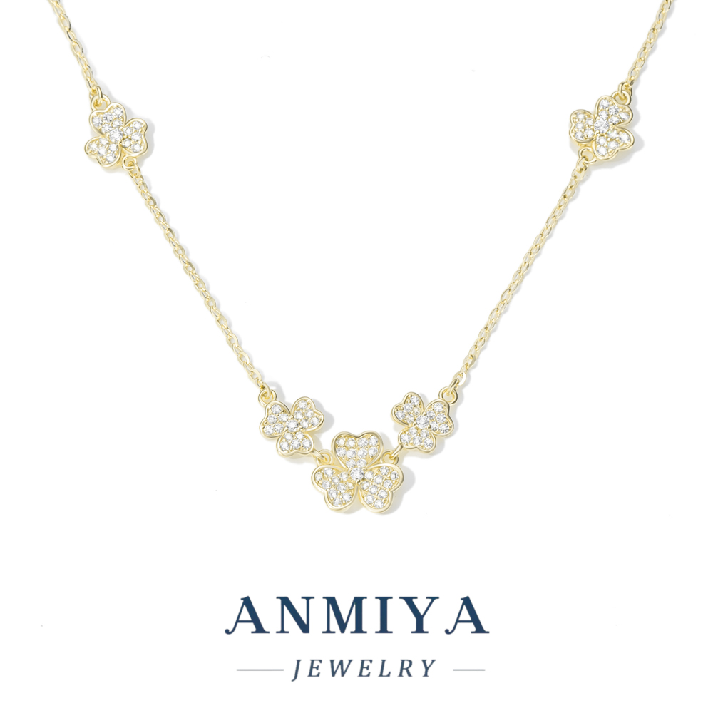 925 Sterling Silver Lucky Charm Necklace Multi-Clover Pendant Symbolism Versatile Tassel Jewelry for Daily Wear Occasions