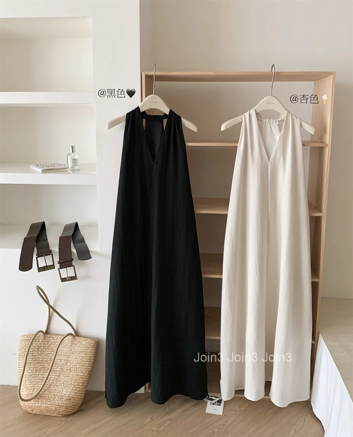 Summer Women French Vintage Maxi Dress With Belt Old Money Frock Sleeveless V-Neck One-Piece Elegant Long Trendy Vacation New