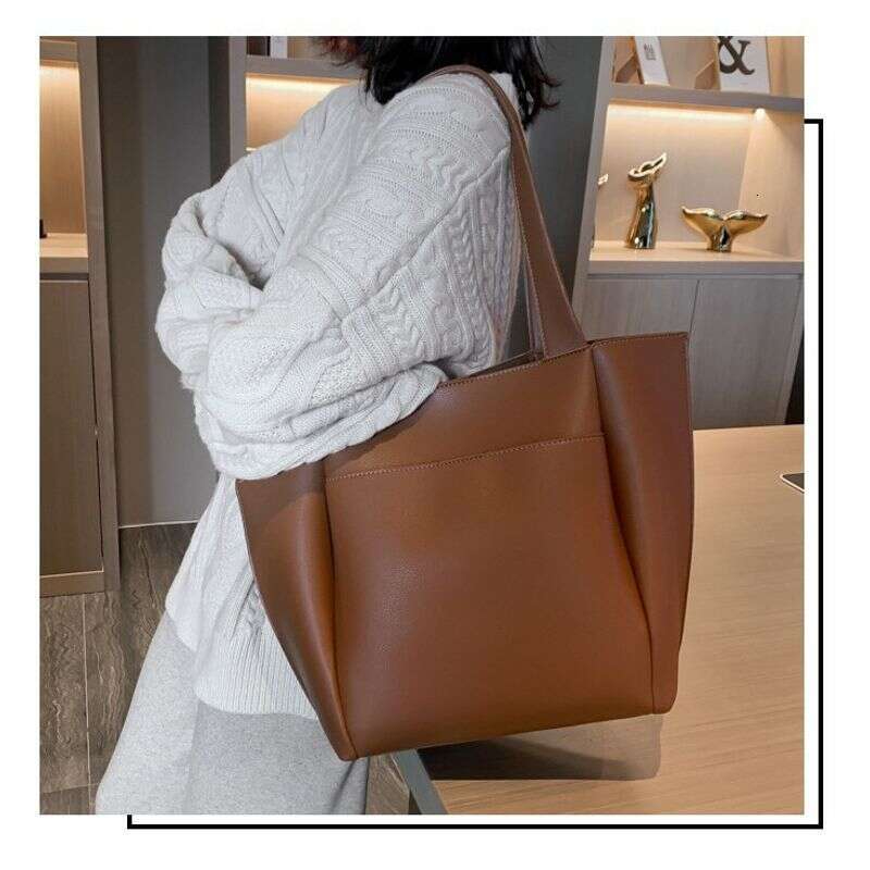 Bags Large Capacity Tote Handbag Women's New Mommy Bucket Shoulder Bag Fashion