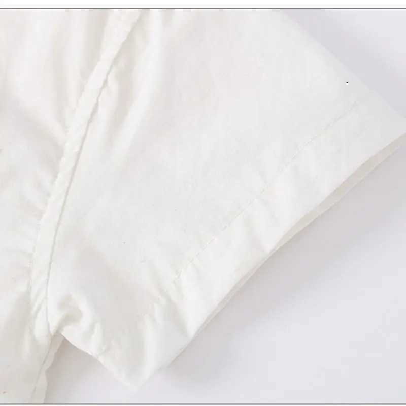 4-5 Years Old Boys Short Sleeve Shirt Summer Polo Shirts for Kids School Uniform Childrens Lapel Cotton White Shirt Toddler Blouse Baby Outfit X250806