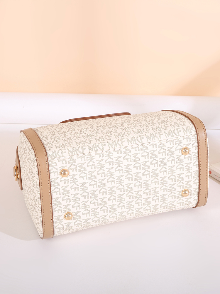 MKF designer bag free shipping Light luxury High quality casual fashion Boston bag letter versatile classic high-capacity handbag for woman
