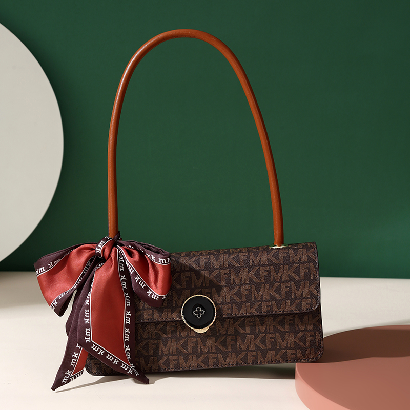 MKF designer bag free shipping Light luxury High quality casual fashion flap bag letter versatile classic Underarm bag for woman