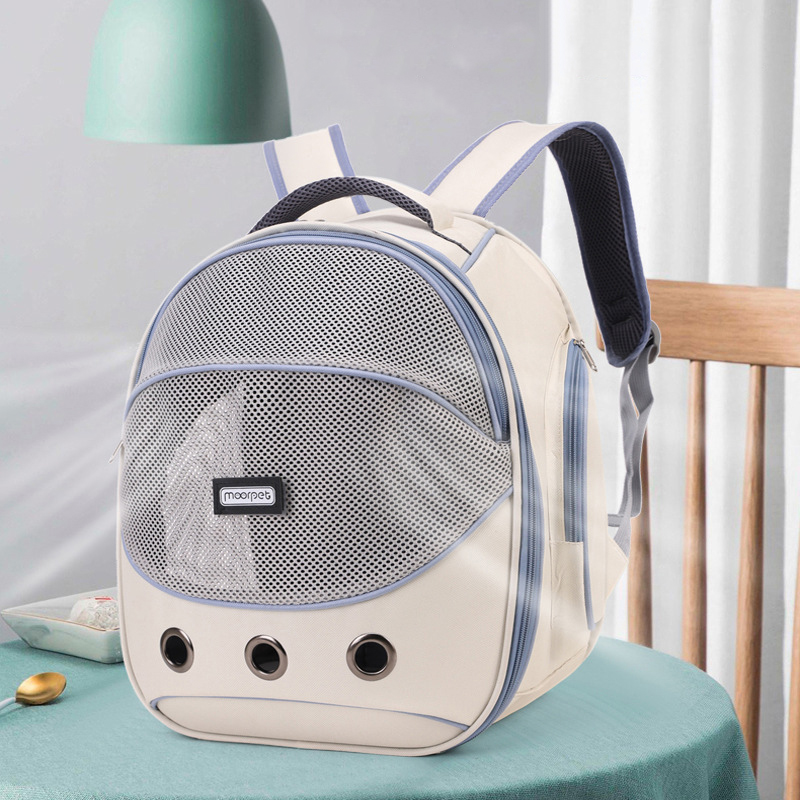 Beni Pet Cat bag, pet bag, portable backpack for going out, hand-held breathable cat bag, double-shoulder breathable, side-opening large space new sty