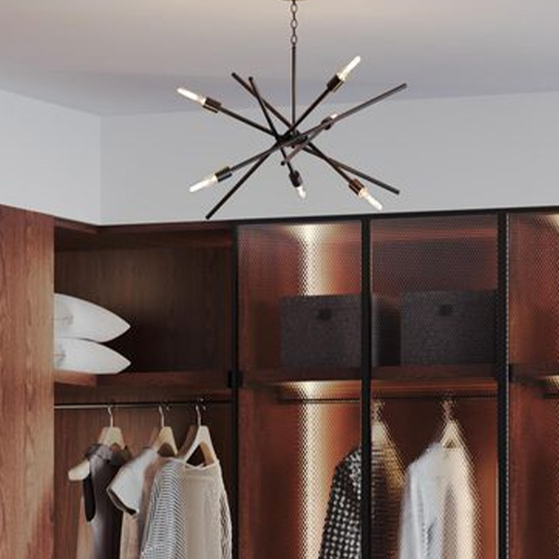 Nordic retro pendant lamp ceiling lamp fixed length adjustable pendant lamp Z-P400108