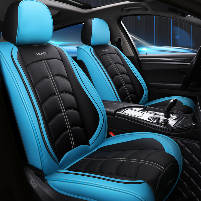 Enhance Interior Style: Custom Fit SOGLOTY Leatherette Auto Seating Upholstery