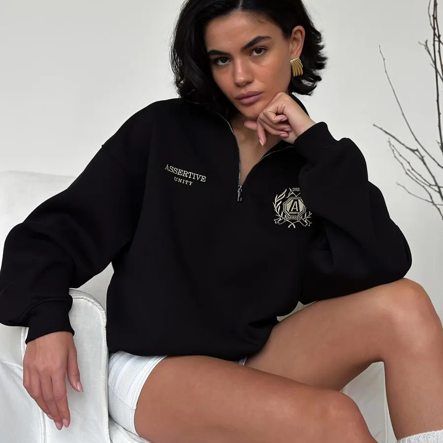 hot Free delivery designer essentials hoodie for women Round neck simple and fashionable hoodie loose and comfortable top