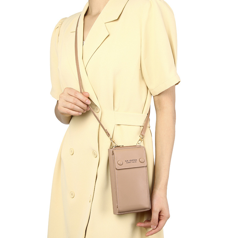 New Phone Trendy Simple Women's Shoulder Crossbody Korean Classic Small Square Bag