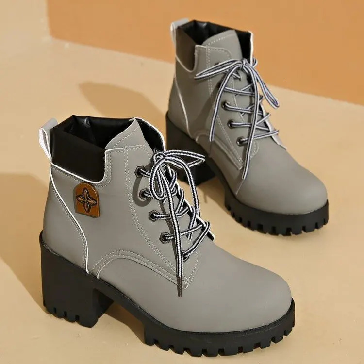 Chunky Patchwork Cowboy Boots Woman Winter Autumn Pointed Toe Western Mid Calf Boots For Women Casual Shoes 250731