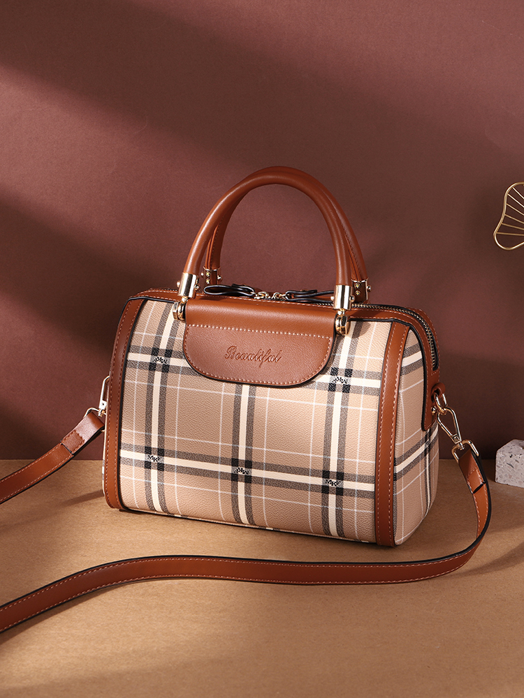 MKF designer bag free shipping Light luxury High quality casual fashion Boston bag versatile classic high-capacity handbag for woman