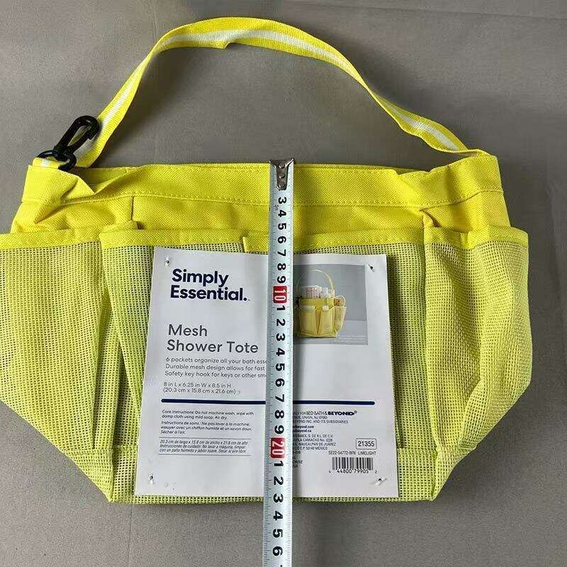 Designer Bag Tote bag Shoulder bag Mexican Fresh Style Grid Swimming Beach Mesh Toiletry Storage Inner