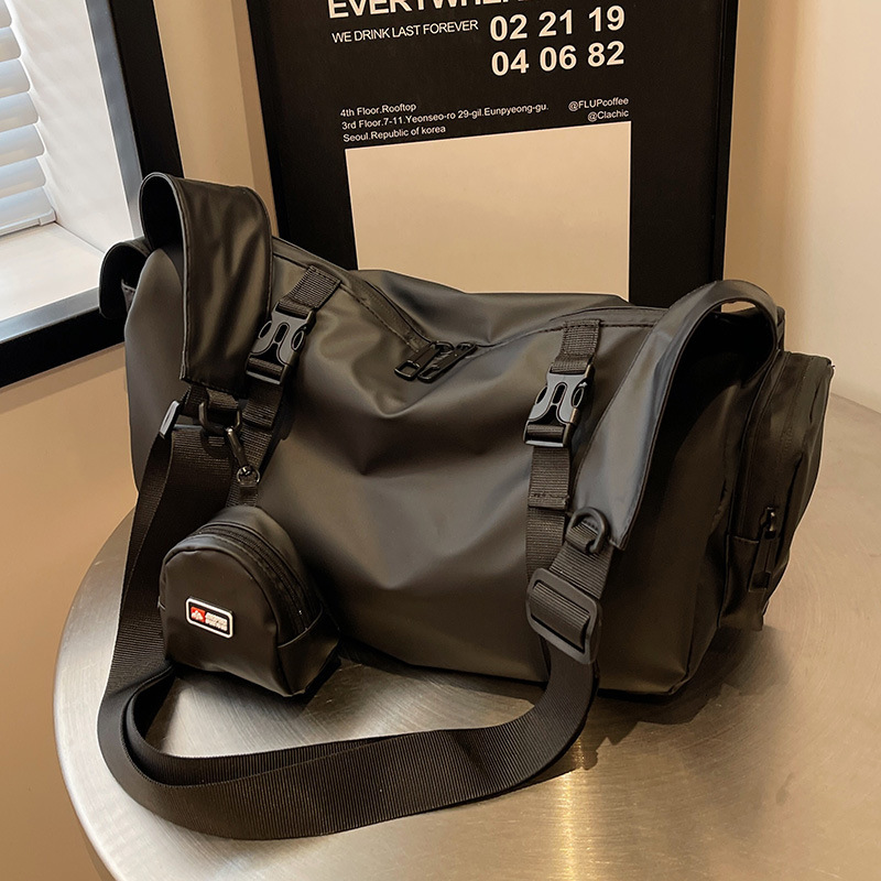 Free Shipping Designer Luxury Large Capacity Sports Waterproof Gym Bag New Fashion Women's Student Shoulder Bag Versatile Casual Travel Bag Handb