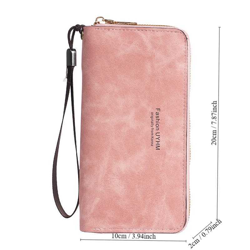 2025 New Korean Handbag for Women Holding a Long Wallet Multi-Function Card Bag Mobile Phone Bag Coin Purse Female WalletXJ250806