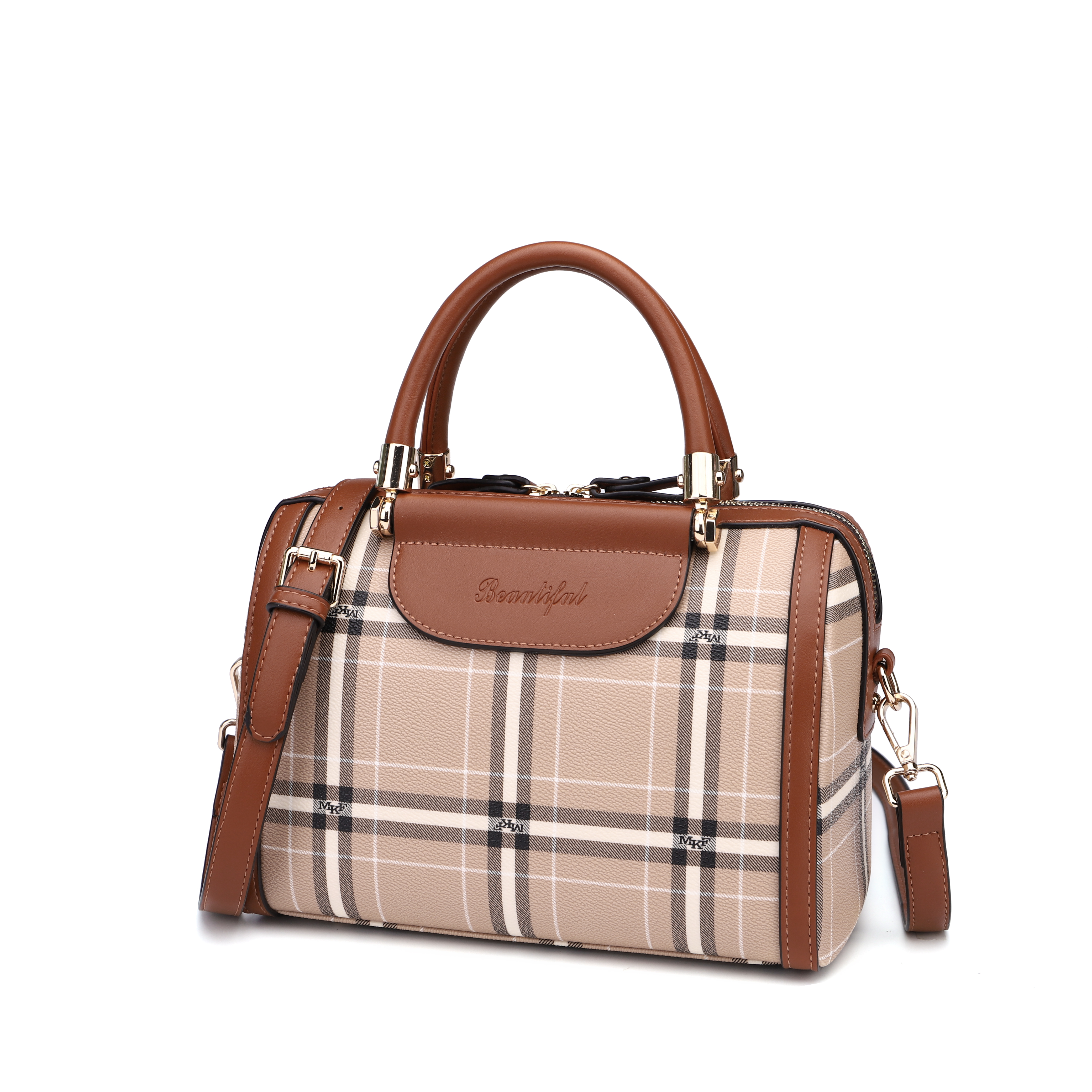 MKF designer bag free shipping Light luxury High quality casual fashion Boston bag versatile classic high-capacity handbag for woman