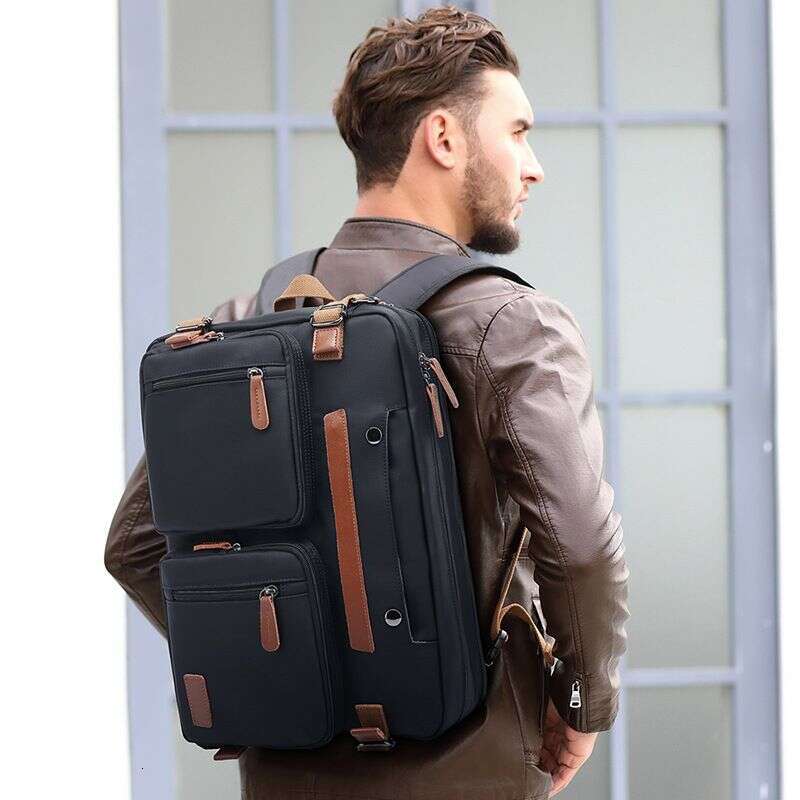 Multifunctional Slant Back Student Backpack, Business Handbag, Outdoor Men's Backpacks