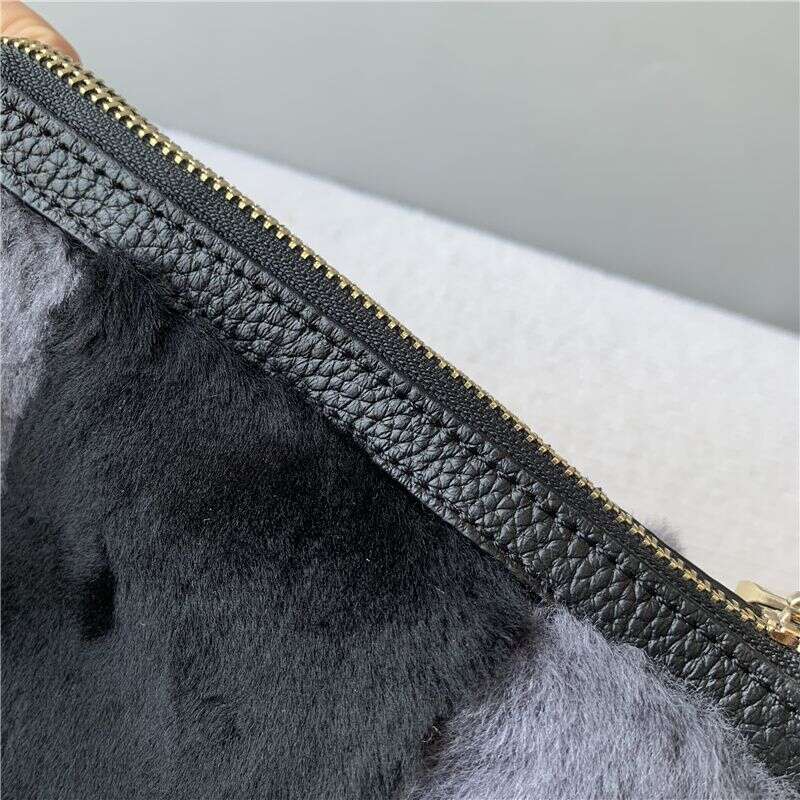 Designer Bag Tote Shoulder Bag Australian Lamb Single Price Crossbody Women S Fashion Color Block Wool Clutch