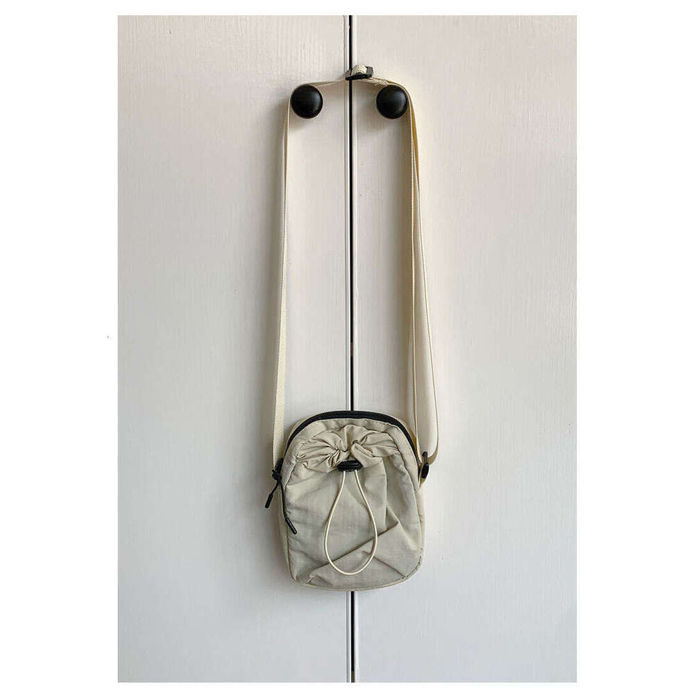 2024 Lightweight Ultra-Thin Canvas Small Bag Minimalist Style Crossbody Coin Purse Unisex Phone Pouch