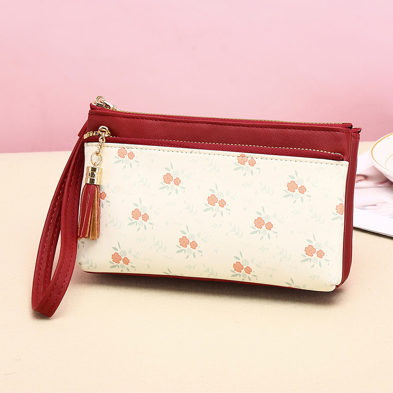 New Handbag Women's Bag Versatile Simple Fashion Ladies Zipper Coin Purse