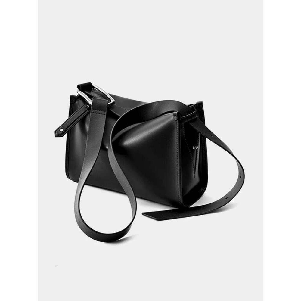 Women's Retro Cowhide Shoulder Boston Pillow Bag Female Cow Split Leather Crossbody Bags Ladies Fashion Designer Handbags 250731