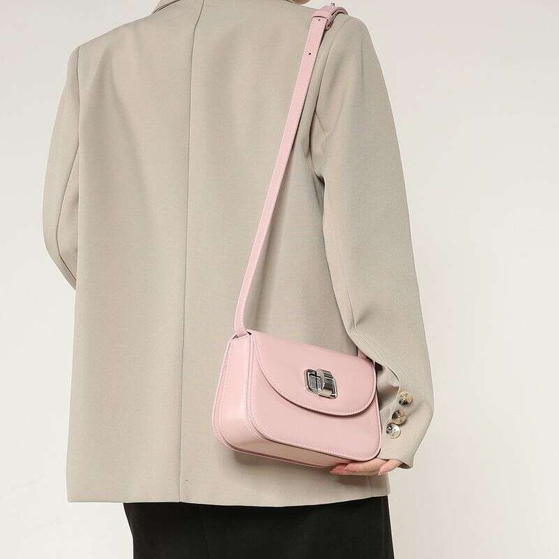 High Quality Texture 2025 Fall And Winter New Fashion Versatile Crossbody Small Square Light Simple Design Shoulder Bag Leisure Daily Commuting