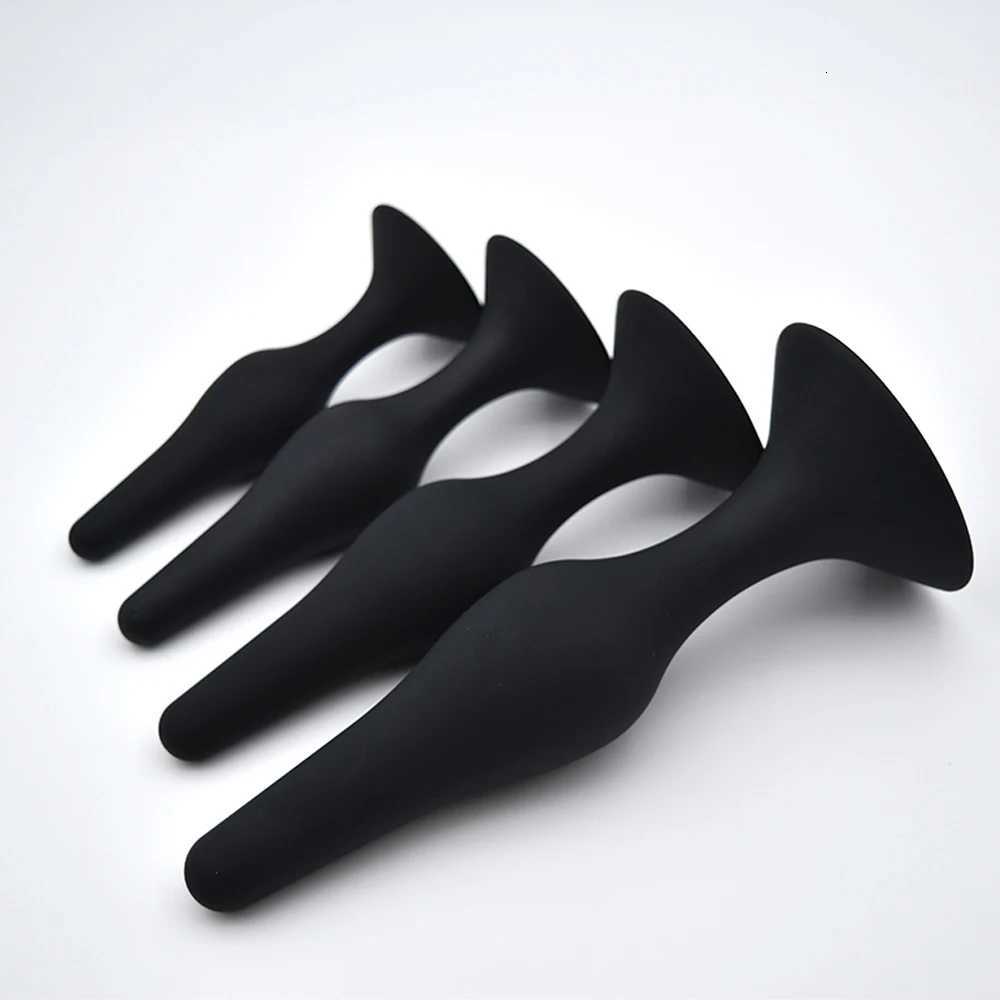 4 Size Big Anal Beads Set Prostate Massager Anal Plug Huge Anus Stimulator Butt Plugs Erotic Sex Toys For Men Women Sex Shop XJ250806