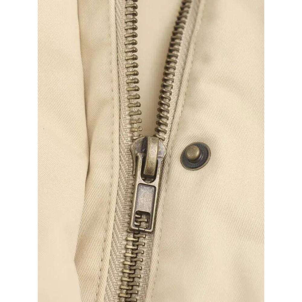 Designer Clothing 2025 TRAF Autumn And Winter New Fashion Corduroy Collar Cotton-Padded Jacket Chic Large Pocket Loose Coat Outerwear