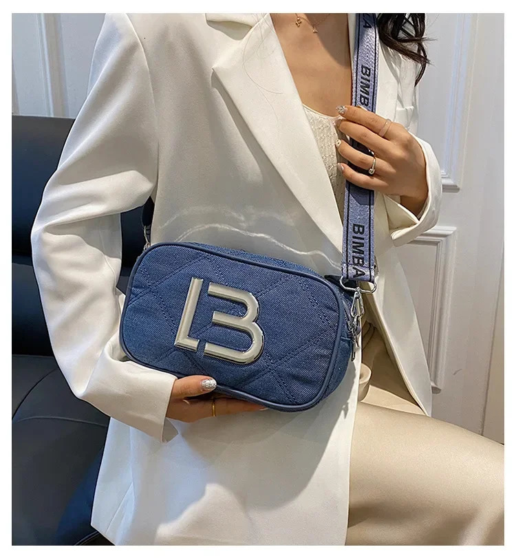 Elegant Crossbody Bag for Women Featuring Unique Letter and Large Capacity Casual Shopper 250806
