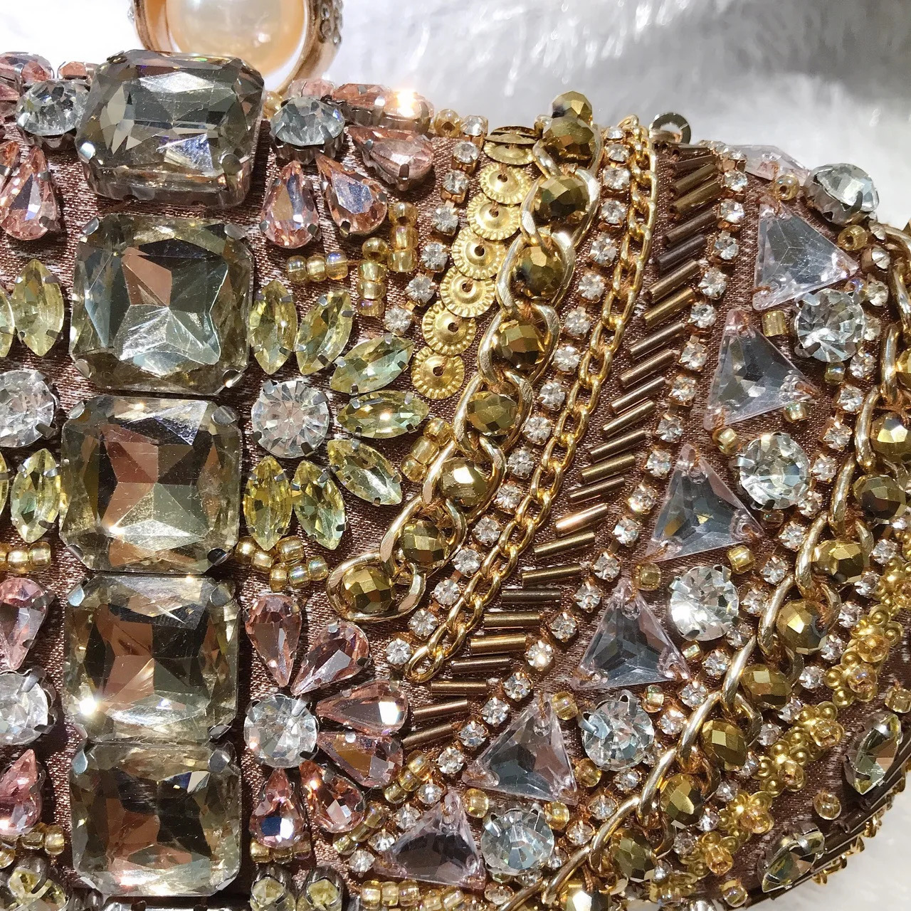 Water Diamond Handbag Crystals Evening Clutch Bags Women Wedding Party Purse Ball Handbags Rhinestone Mini heart bag 250730