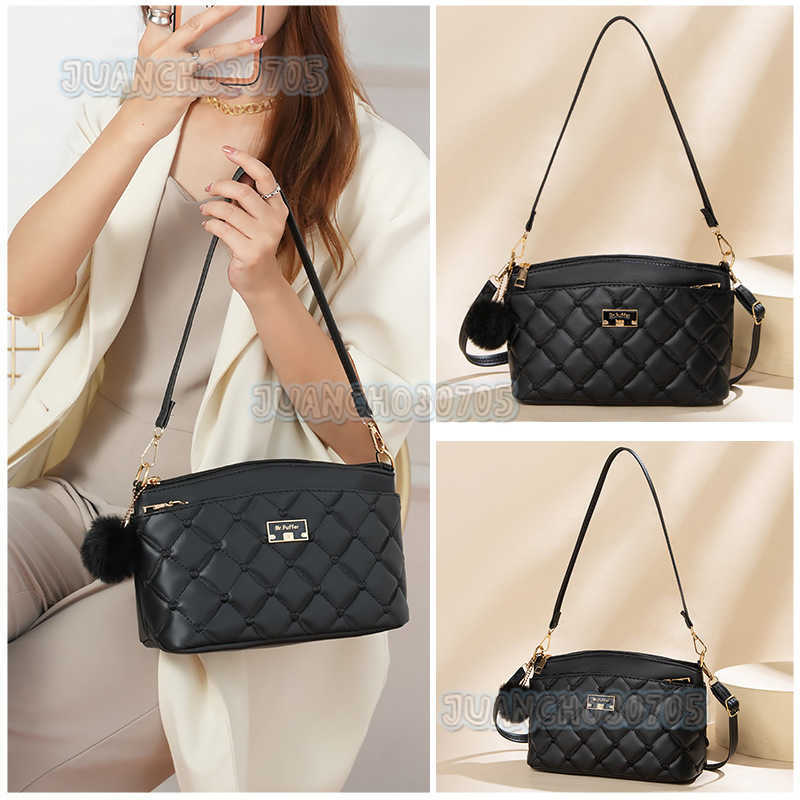 Pufferfish 2025 Winter New Underarm Bag Single Shoulder Bag Large Capacity Geometric Crossbody Womens Bag H250806