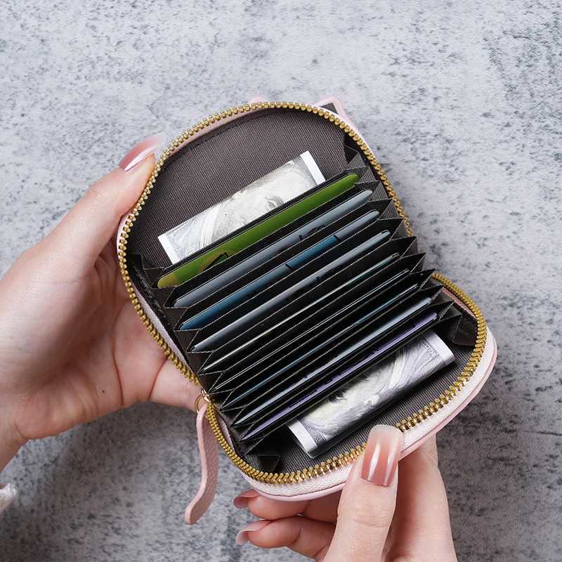 2024 New Compact Cat Card Lady Online Celebrity Cute Multi-Card Advanced Cartoon Coin Purse with CuteXJ250806