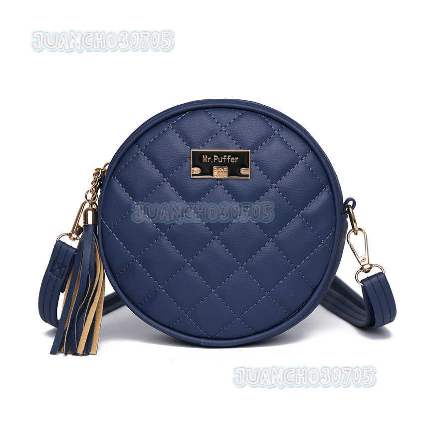 Womens Bag Quilted Small Round Bag Mini Style Womens Bag Phone Crossbody Small Bag Bags H250806