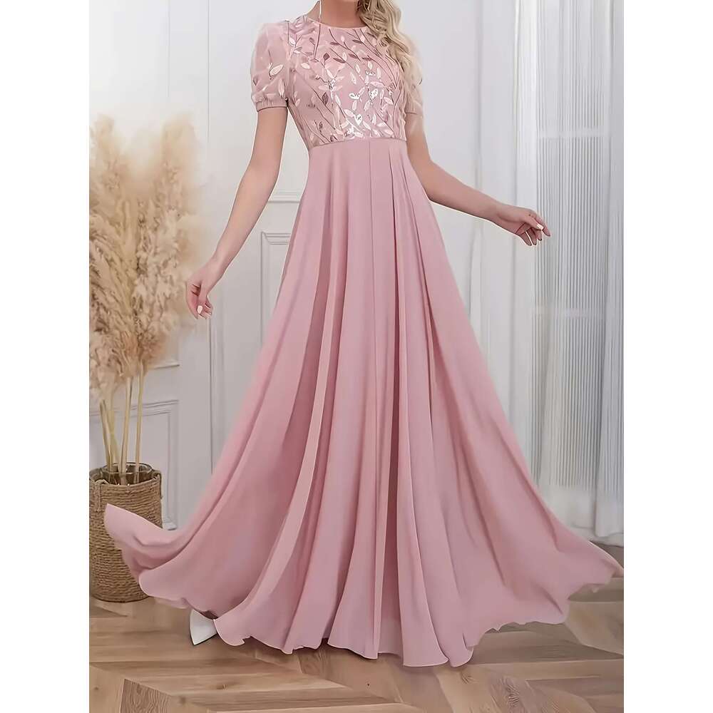 Chorus for Women Choir Long Evening Dress 2025 New Model Annual Meeting Host Performance Costume Student Spring