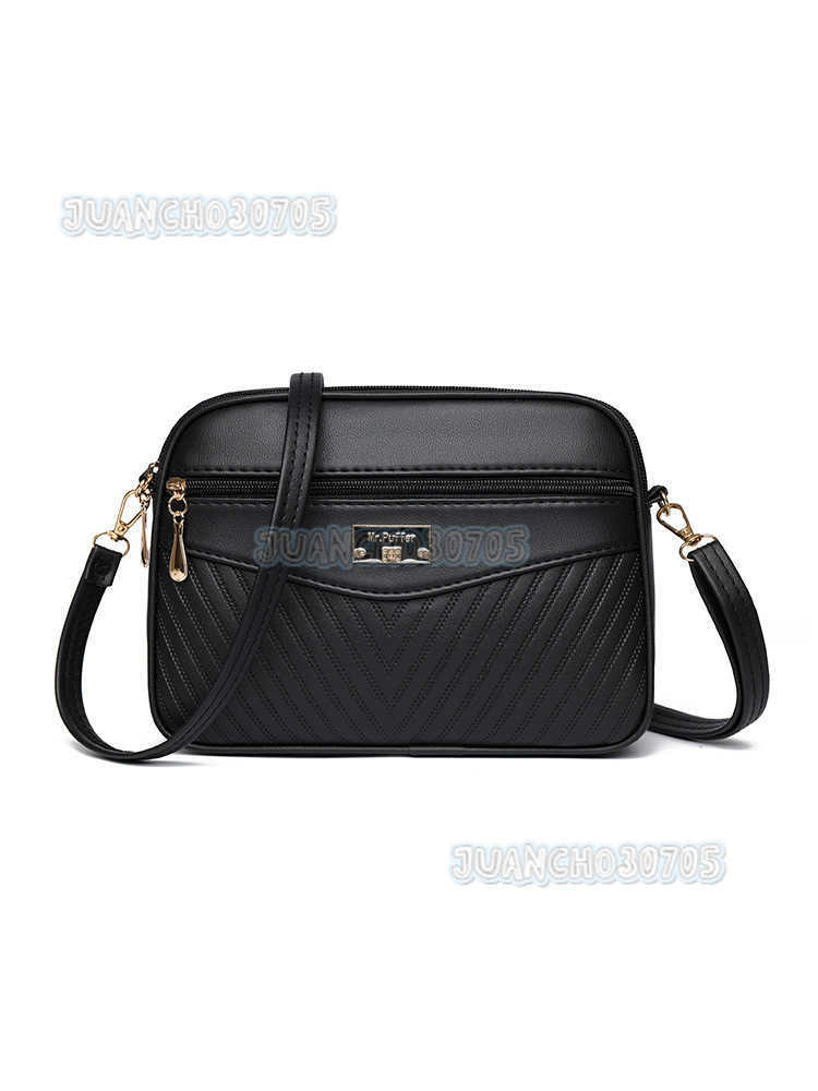 Bag 2025 New Summer Womens Crossbody Niche Underarm Bag Printed Ladies Shoulder Small Square Bag H250806