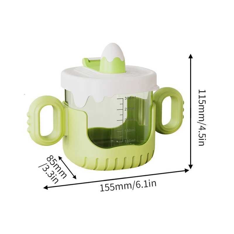 1-3 Years Old Childrens Drinking Cup Baby Drinking Cup Sippy Cup Drop Proof Removable Milk Cup with Graduated Handle X250806