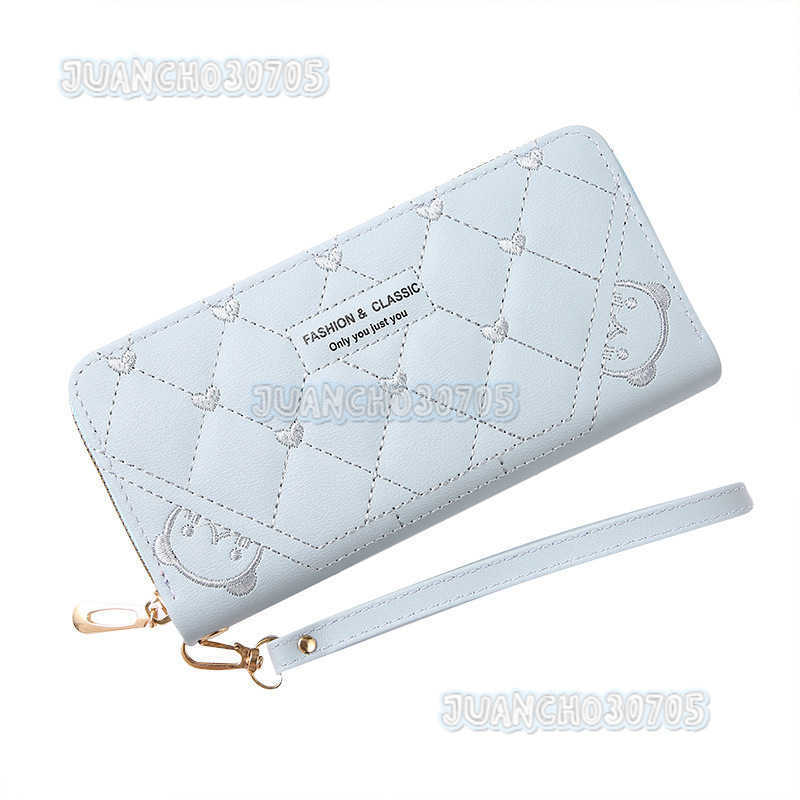 New Womens Long Zipper Multi-functional Versatile Wallet Large Capacity Phone and Purse H250806