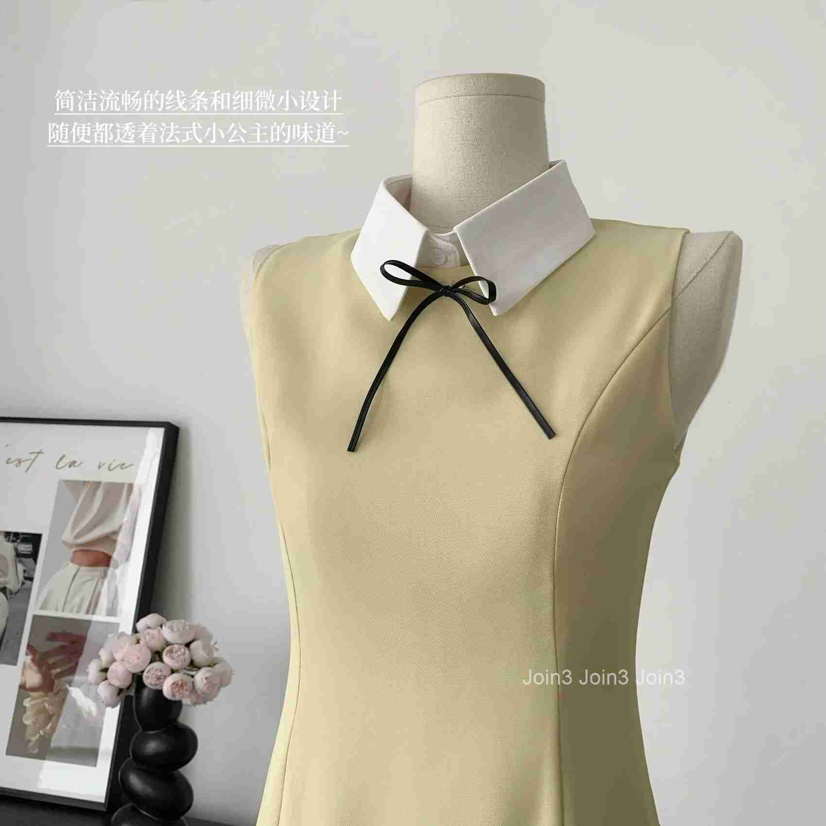 Summer Elegant Chic Sleeveless Fake Two Dress Woman Korean Fashion Y2k Mini Dress Vintage Casual Bow Short Party Dresses