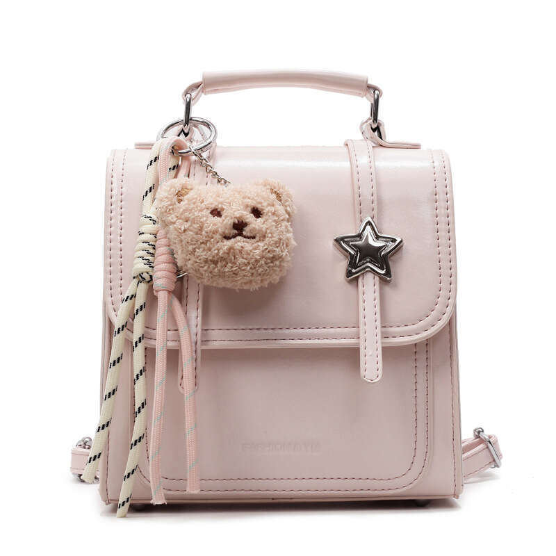 Girls' small leather bags, commuting handbags, multifunctional backpacks, ideal choices for teenagers, girls, and leisure outings