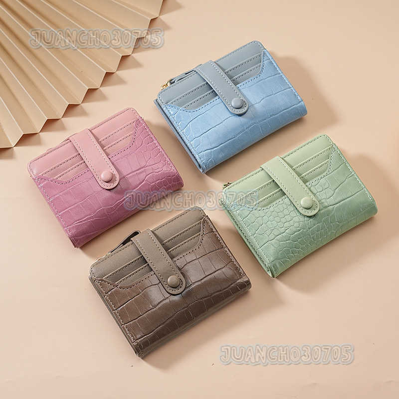 Minimalist Wallet for Women Short and Compact Folding Student Wallet 2025 New Niche Coin and Card Holder H250806