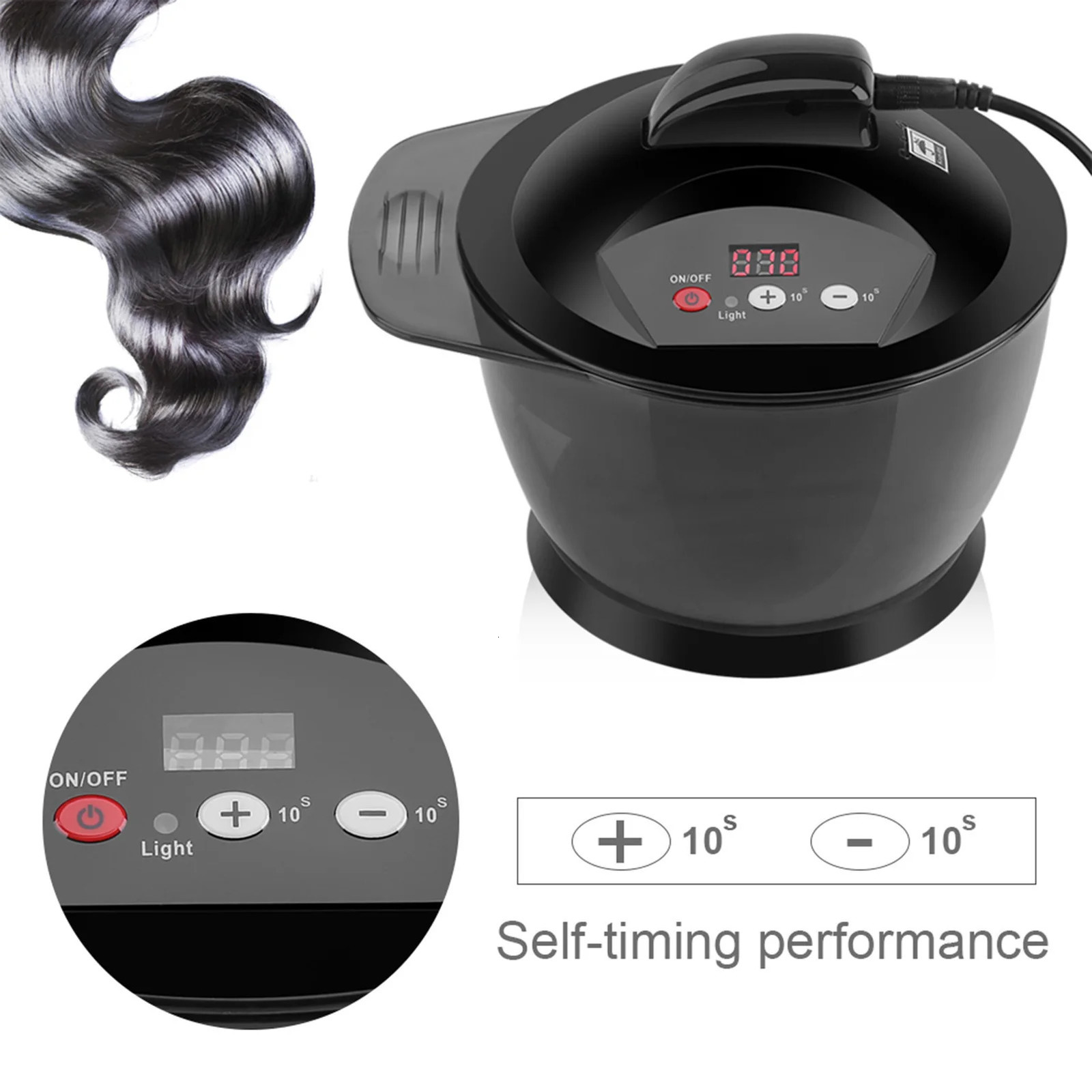 Professional Hair Color Wax Dyeing Hair Electric Hair Coloring Automatic Mixer Hairs Color Mixing Bowl Hairdressing Tools Device 250805