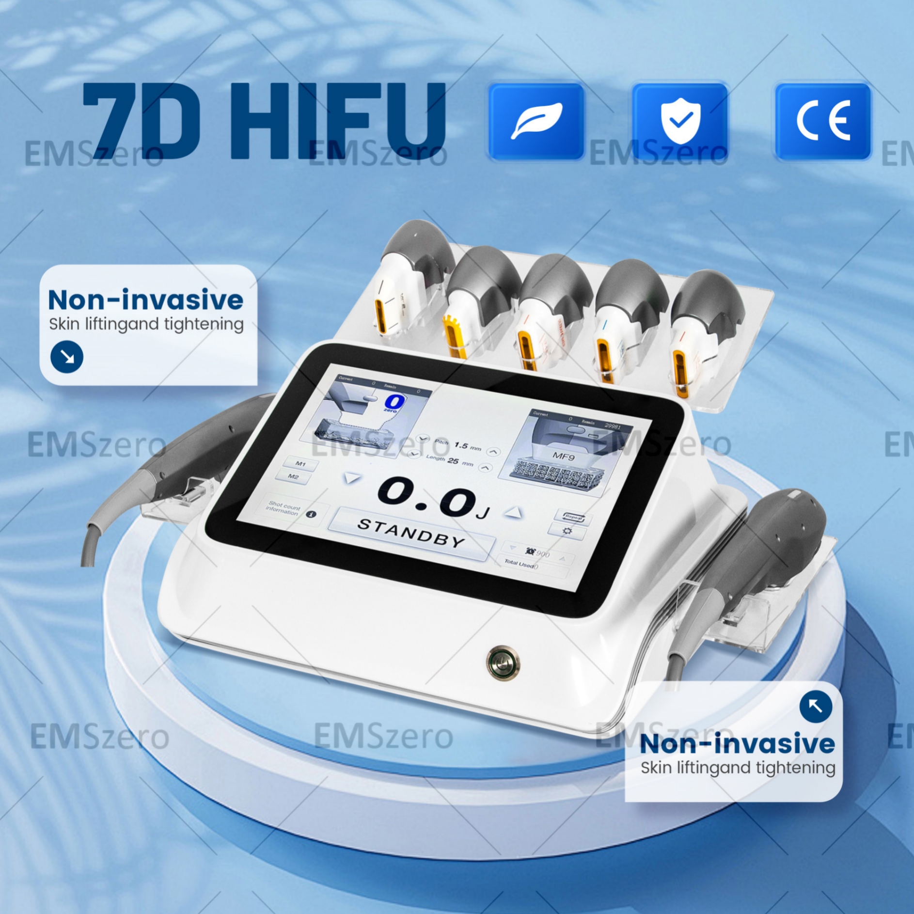 Professional 7D Hifu Beauty SPA Machine Body Tightening Burning Fat Skin Firming Slimming Body Sculpt HOT