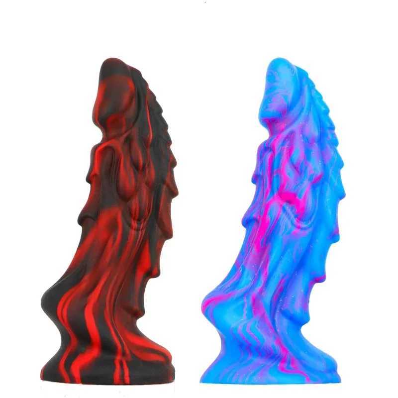 Silicone Realistic Huge Dragon Dildo Suction Cup Dildo Prostate Massager Large Butt Plug Thick Dildos Anal Sex Toys for Women XJ250806