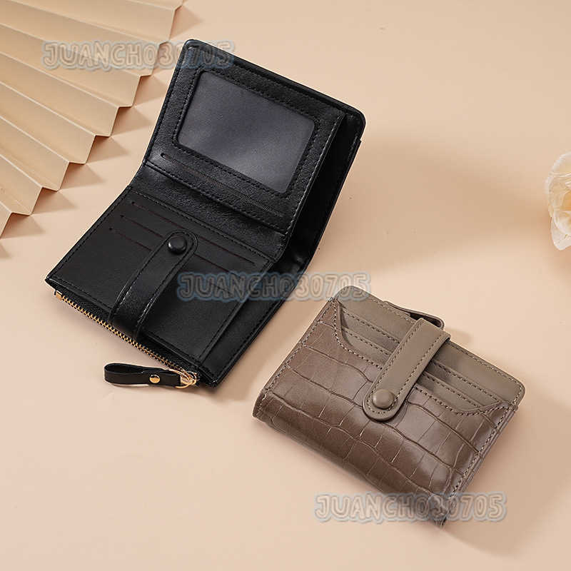 Minimalist Wallet for Women Short and Compact Folding Student Wallet 2025 New Niche Coin and Card Holder H250806