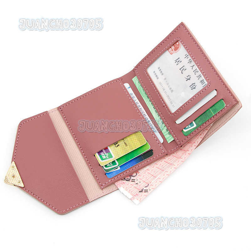 Personalized Fashion Womens Short Wallet Heart-shaped Versatile Womens Short Bag Change Bag Card Case H250806