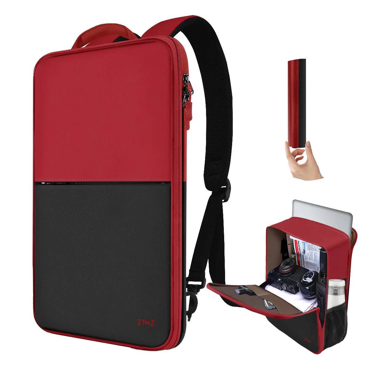 Slim & Expandable Laptop Travel Business Backpack Water Resistant Daypack Bookpack for Most 17 inch NoteBooks high-quality