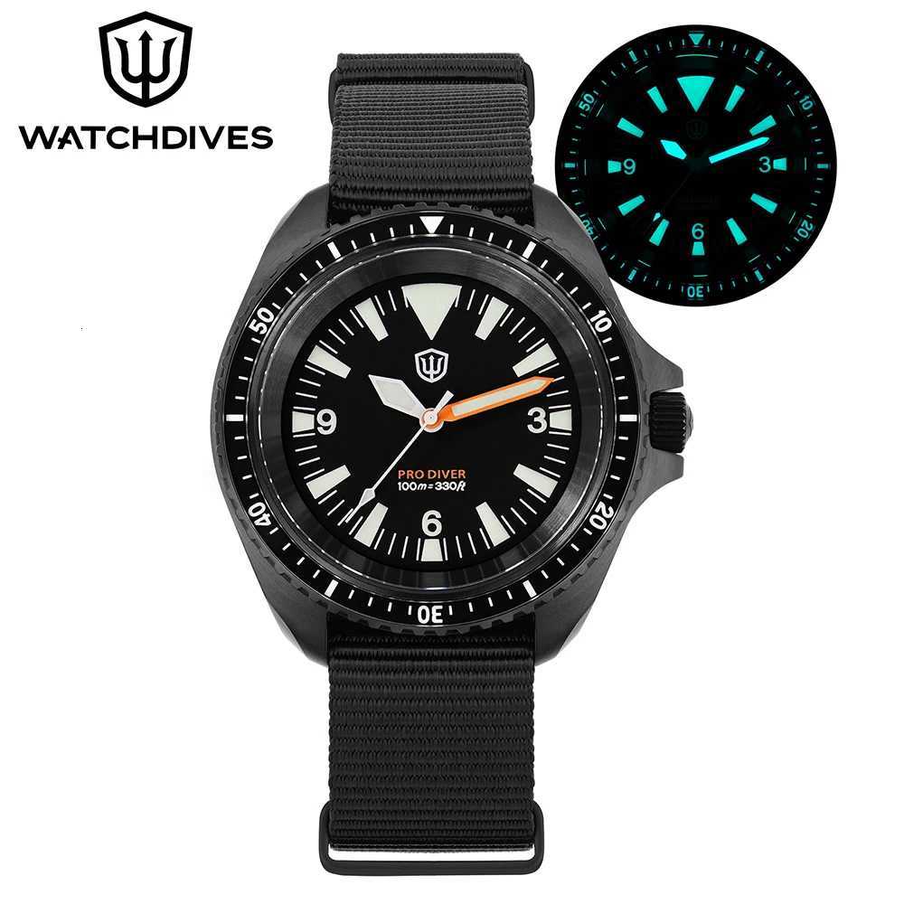 39mm Men Quartz VH31 Sweep Second Mens Stainless Steel Luminous Waterproof Wrist WD1980 V2 W250806