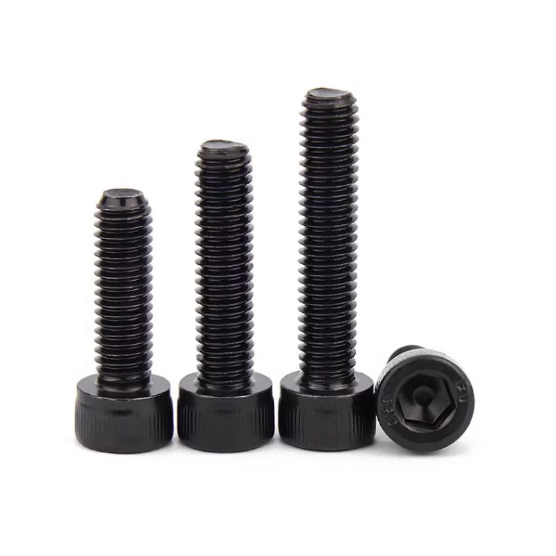 High-strength blackened hexagon socket bolts Hardware fastener set GB/T70.1-Contact customer service before placing an order