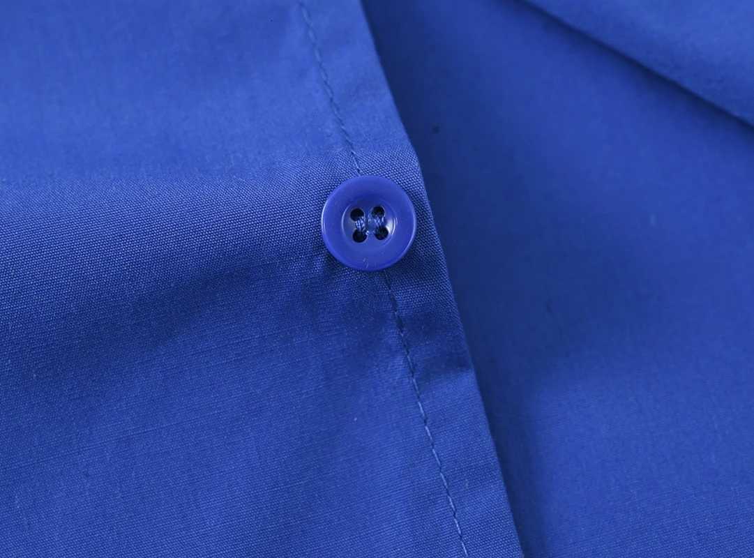 Childrens shirt in the spring and autumn new boys and girls suit collar shirt Childrens solid color long sleeve shirt X2508061