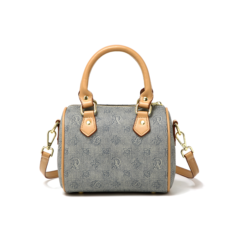 MKF designer bag free shipping High quality casual Boston bag simple versatile classic vintage handbag for woman