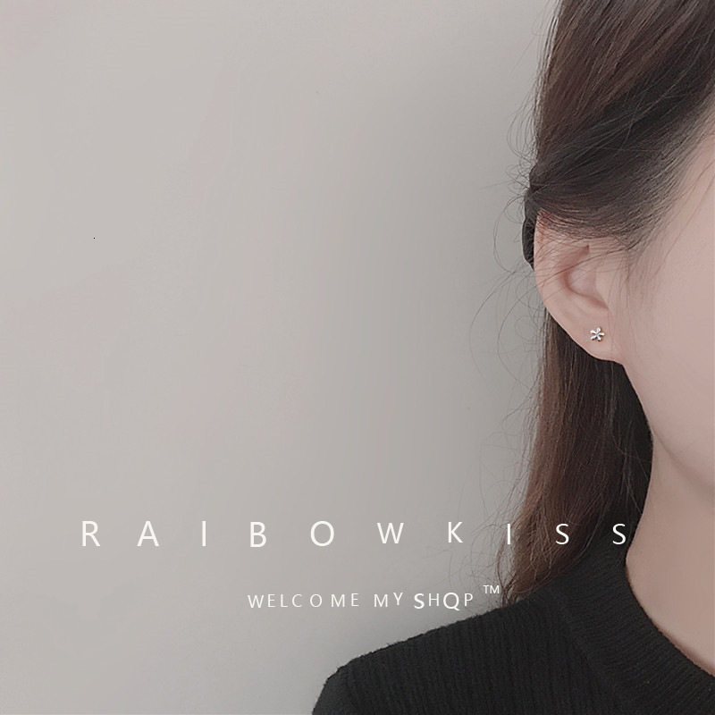 Free Shipping Designer Luxury Jewelry Fashionable Small Flower Women's Earrings New Ear Accessories Small And Exquisite